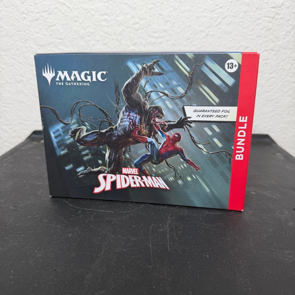Magic The Gathering Marvel Spider-Man Bundle MTG Marvel TCG Sealed Box